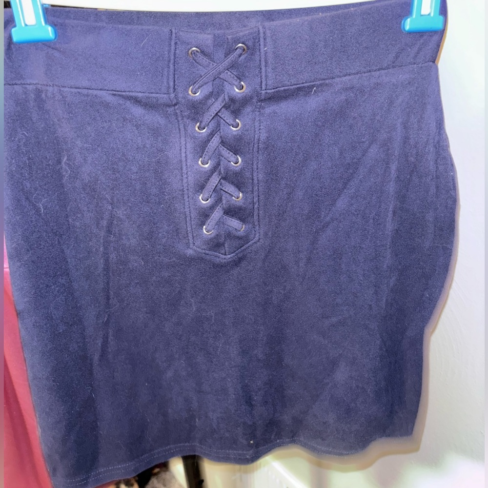 Forever 21 Size Small Navy Blue Pencil Skirt